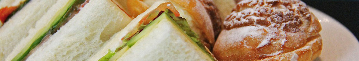 Eating Deli Sandwich at Bagel Express of Mahwah restaurant in Mahwah, NJ.